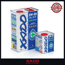 Load image into Gallery viewer, XADO Atomic Oil 5W50 SL/CF Engine Oil (4L)