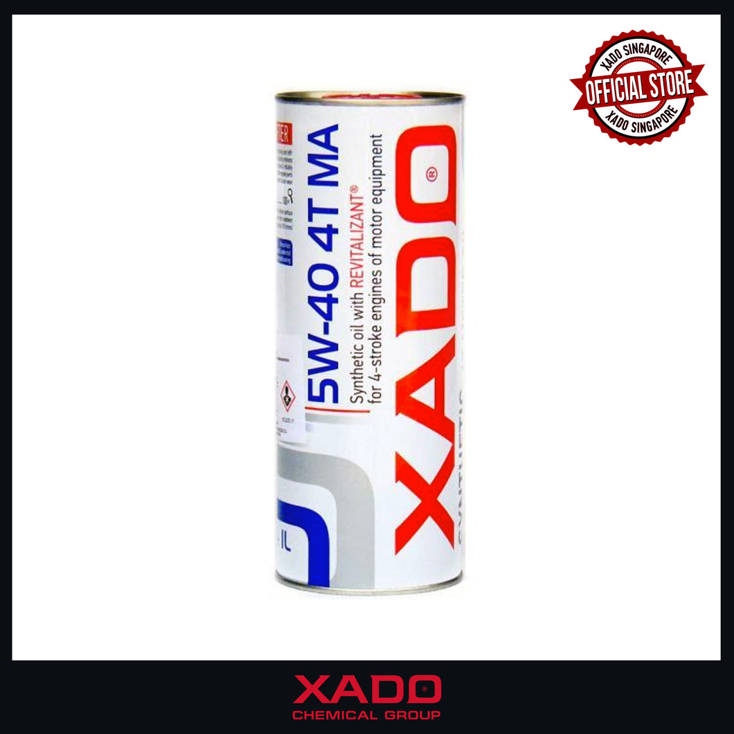 XADO Atomic Oil 5W-40 4T MA Motorcycle Engine Oil (1L)