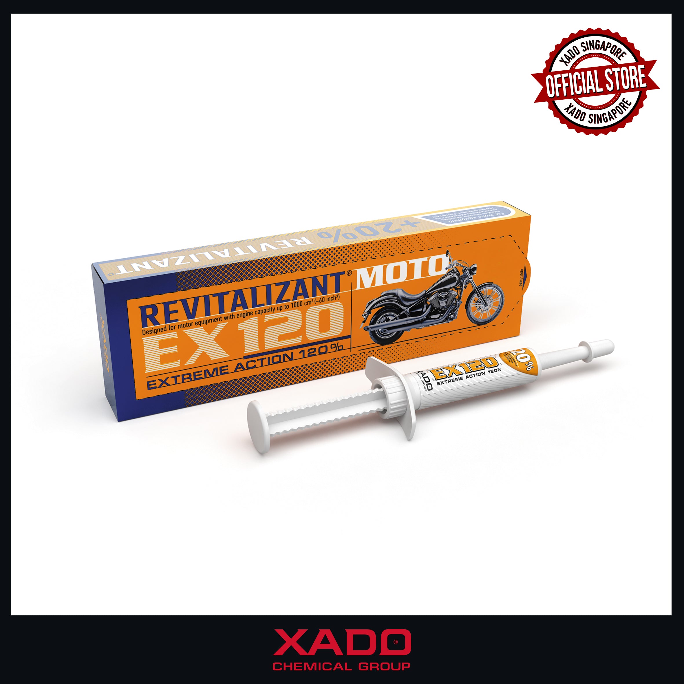 XADO EX120 Revitalizant Motorcycle – XADO Singapore Official